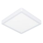 Hvid plafond plast, Geraldo, 17W, 3000K LED