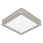 Nikkel plafond plast, Geraldo, 11W, 3000K LED