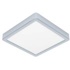 Krom loftlampe badeværelse plast, Geraldo, 17W, 3000K LED, IP44