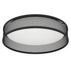 Sort plafond stål, Jolene, 20W, 3000K LED