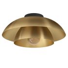 Guld modern loftlampe stål, Chuck