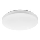 Hvid modern smart loftlampe plast, Eloise, 12W, RGBW LED