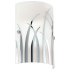 Hvid design væglampe glas, Ilyas
