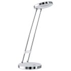 Hvid modern skrivebordslampe plast, Arie, 3W, 3000K LED, med brytare