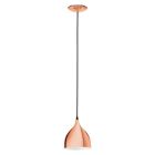 Kobber design pendler lampe metal, Piglio