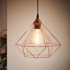 Kobber industri pendler lampe metal, Costel