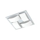 Krom væglampe glas, Almina, 5W, 3000K LED, IP44