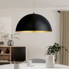 Guld modern pendel kuppel metal, Geneva