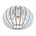 Hvid design loftlampe træ, Kiran