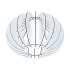 Hvid rustik loftlampe træ, Kiran