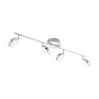 Krom modern loftspot stål, Tjark, 5W, 3000K LED