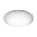 Hvid modern loftlampe glas, Armen, 11W, 3000K LED