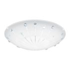 Hvid loftlampe glas, Bennet, 11W, 3000K LED