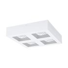 Hvid modern plafond stål, Olger, 6W, 3000K LED