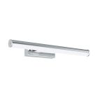 Krom væglampe plast, Chandeni, 7W, 4000K LED, IP44