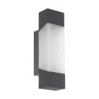 Antracit udendørslampe metal, Evan, IP44