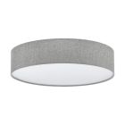 Grå modern loftlampe metal, Abano