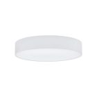 Hvid modern loftlampe metal, Abano