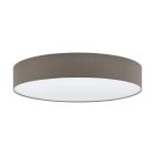 Taupe modern loftlampe metal, Abano