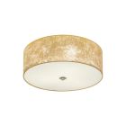 Beige modern loftlampe metal, Megan
