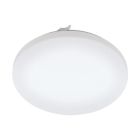 Hvid loftlampe plast, Eloise, 14,6W, 3000K LED, IP44