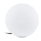 Hvid udendørslampe plast, Jovana, IP65