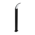 Sort modern udendørslampe aluminium, Oskar, 11W, 3000K LED, IP44