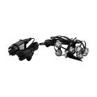 Gennemsigtig havespot på spyd plast, Vanja, 3W, 3000K LED, IP65