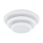 Hvid modern plafond stål, Nieck, 5W, 3000K LED