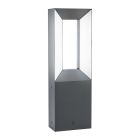 Sort modern udendørslampe aluminium, Larisa, 5W, 3000K LED, IP44