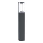 Sort modern udendørslampe aluminium, Larisa, 5W, 3000K LED, IP44