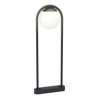 Sort modern udendørslampe stål, Lynne, IP44