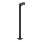 Sort modern udendørslampe stål, Liliana, 6W, 3000K LED, IP44