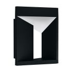 Sort modern udendørslampe aluminium, Lyke, 10W, 3000K LED, IP54