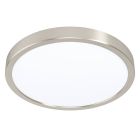 Nikkel smart loftlampe plast, Geraldo, 19,5W, varm til kold hvid justerbar LED, IP44