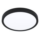 Hvid smart loftlampe plast, Geraldo, 19,5W, varm til kold hvid justerbar LED, IP44
