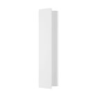 Hvid modern væglampe aluminium, Zion, 12W, 3000K LED