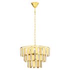 Gul design pendler lampe krystal, Nikay