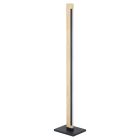 Træ gulv lampe brun, Ludovica, 22W, 3000K LED, med brytare