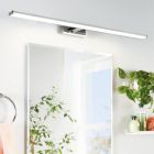 Krom spejllampe plast, Nancy, 13,5W, 4000K LED, IP44