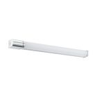 Krom spejllampe aluminium, Wilson, 15W, 4000K LED, IP44, med brytare
