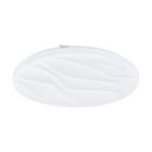 Hvid plafond stål, Aniel, 22W, 3000K LED