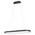Sort modern pendler lampe plast, Maira, 30W, 3000K LED