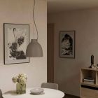 Taupe industri pendler lampe aluminium, Thijs