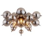 Sort design loftlampe glas, Ulrich