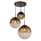 Rav design pendler lampe glas, Novia