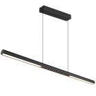 Sort modern pendel lampe spisebord metal, Jakub, 24W, 3000K LED