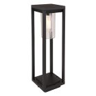 Sort modern udendørslampe plast, Vildan, IP44