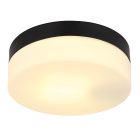 Sort udendørslampe plast, Maickel, IP44