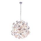 Krom design pendler lampe metal, Teake